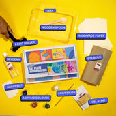 COMBO : DIY Gel Plate Monoprinting & DIY Solar Printing Kit