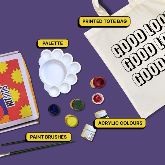 DIY Tote Bag Painting Kit -  Good Looks