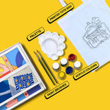 DIY Tote Bag Painting Kit - Punjabi Aa gaye