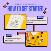 DIY Tote Bag Painting Kit - You Belong With Me