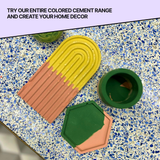 DIY Cement Coaster Kit