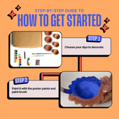 DIY Diya Decoration Kit