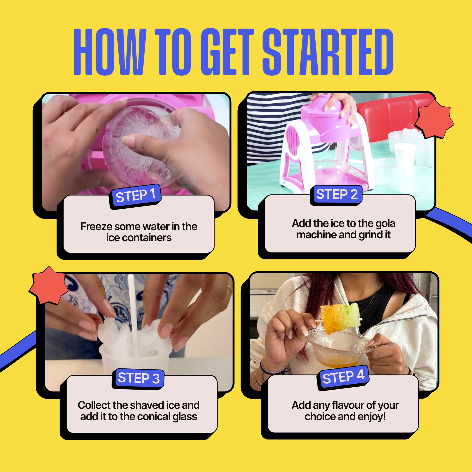 COMBO: DIY Ice Gola Kit & DIY Cotton Candy Kit