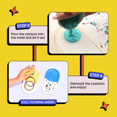 DIY Jesmonite Terrazzo Trinket Tray Kit