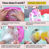 DIY Ice Gola Making Kit | Ice Crusher Machine | DIY Kits for Adults & Kids | Kitsters