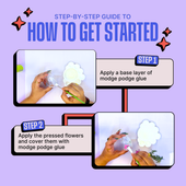 DIY Floral Glow Jar Kit