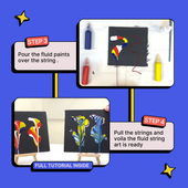 DIY Fluid String Art Kit