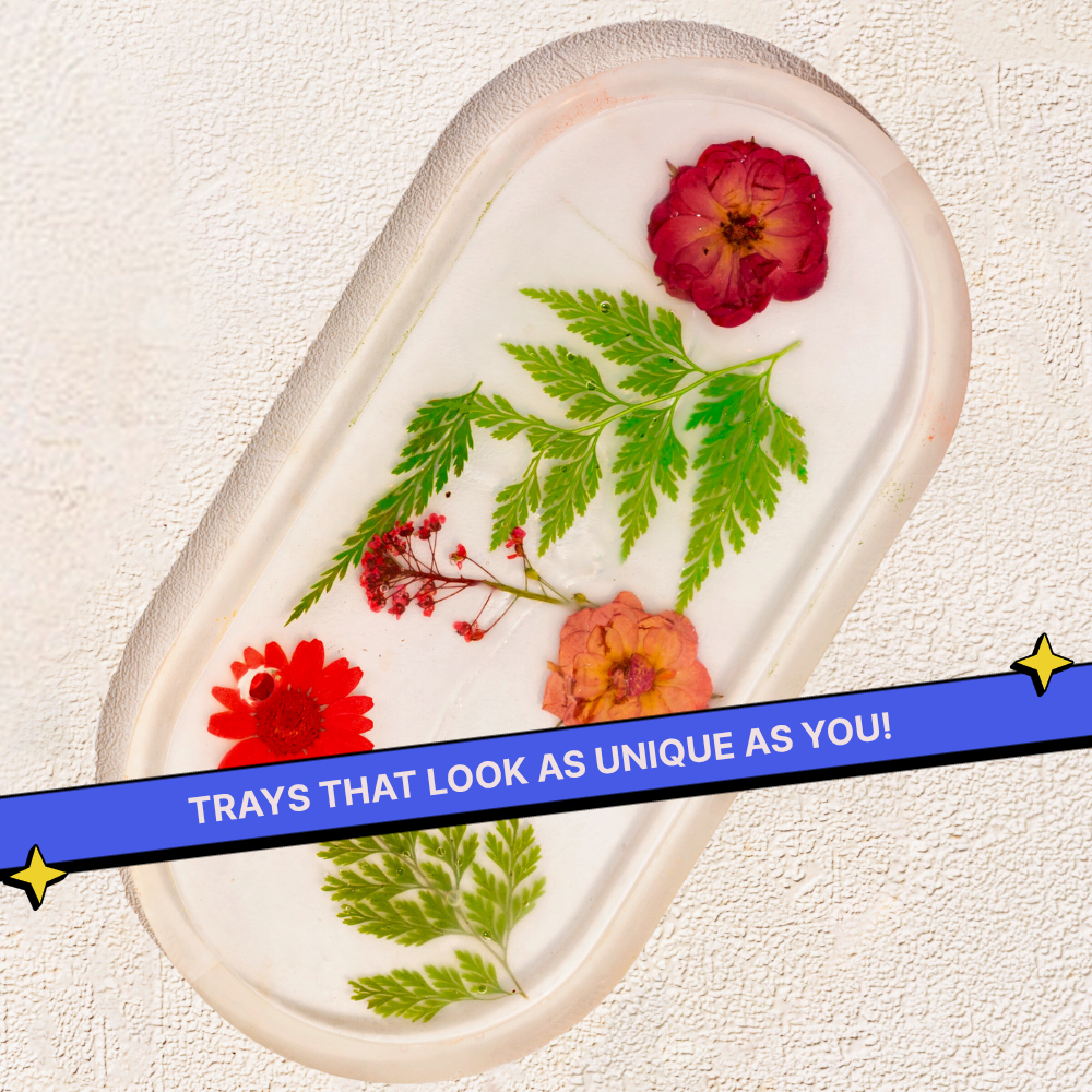 DIY Resin Trinket Tray Kit