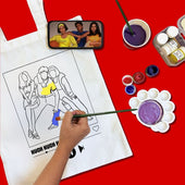 DIY Tote Bag Painting Kit -  Kuch Kuch Hota Hai