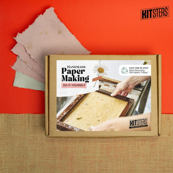 Buy Now | DIY Handmade Paper Making Kit | Recycle Used Papers At Home ...