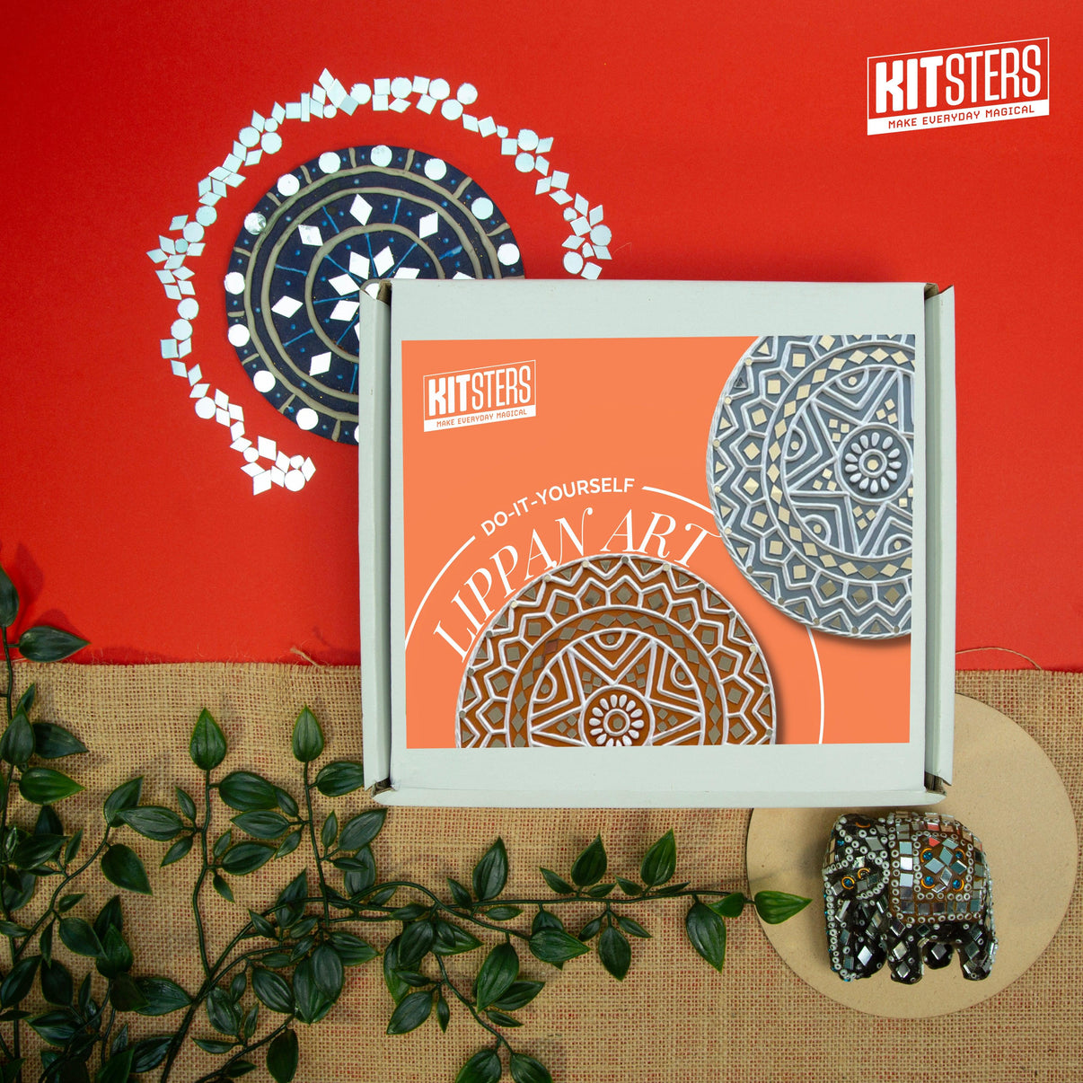 DIY Lippan Art Kit Best Indian Arts & Crafts Kit Kitsters