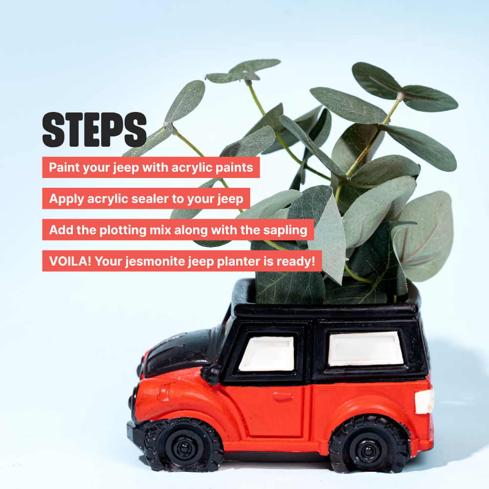 DIY Jeep Planter Kit