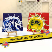 DIY Fluid Wheel Art Kit
