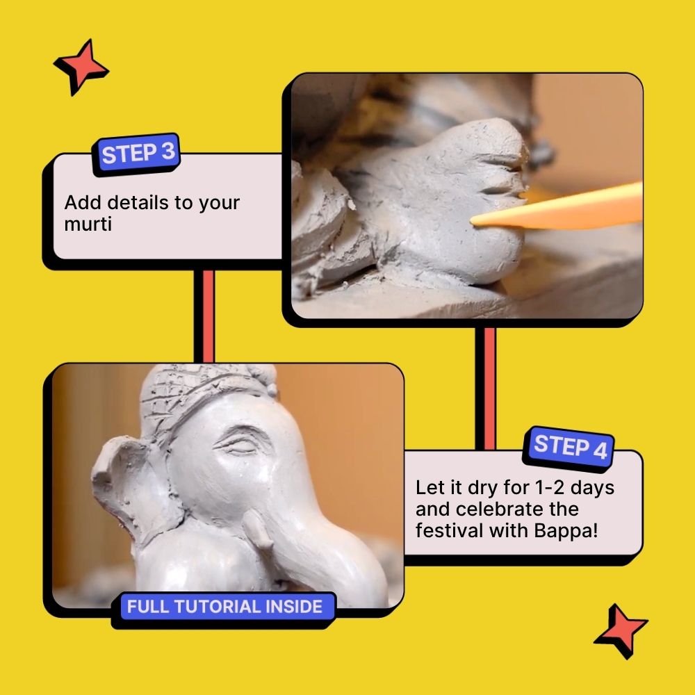 DIY Shadu Mati Ganpati Kit