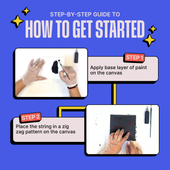 DIY Fluid String Art Kit