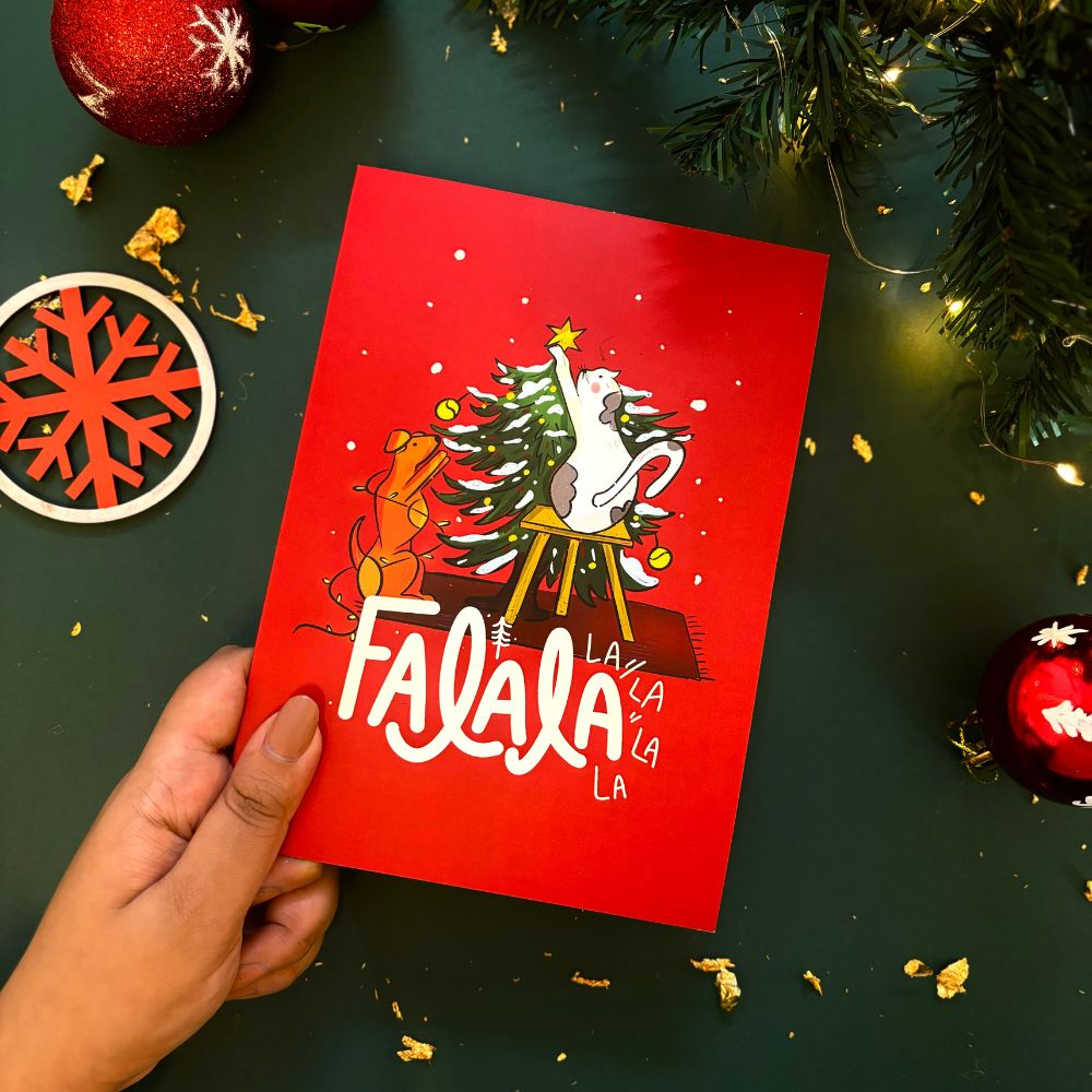 Greeting Card: Falala