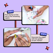 DIY Decoupage Shells Kit