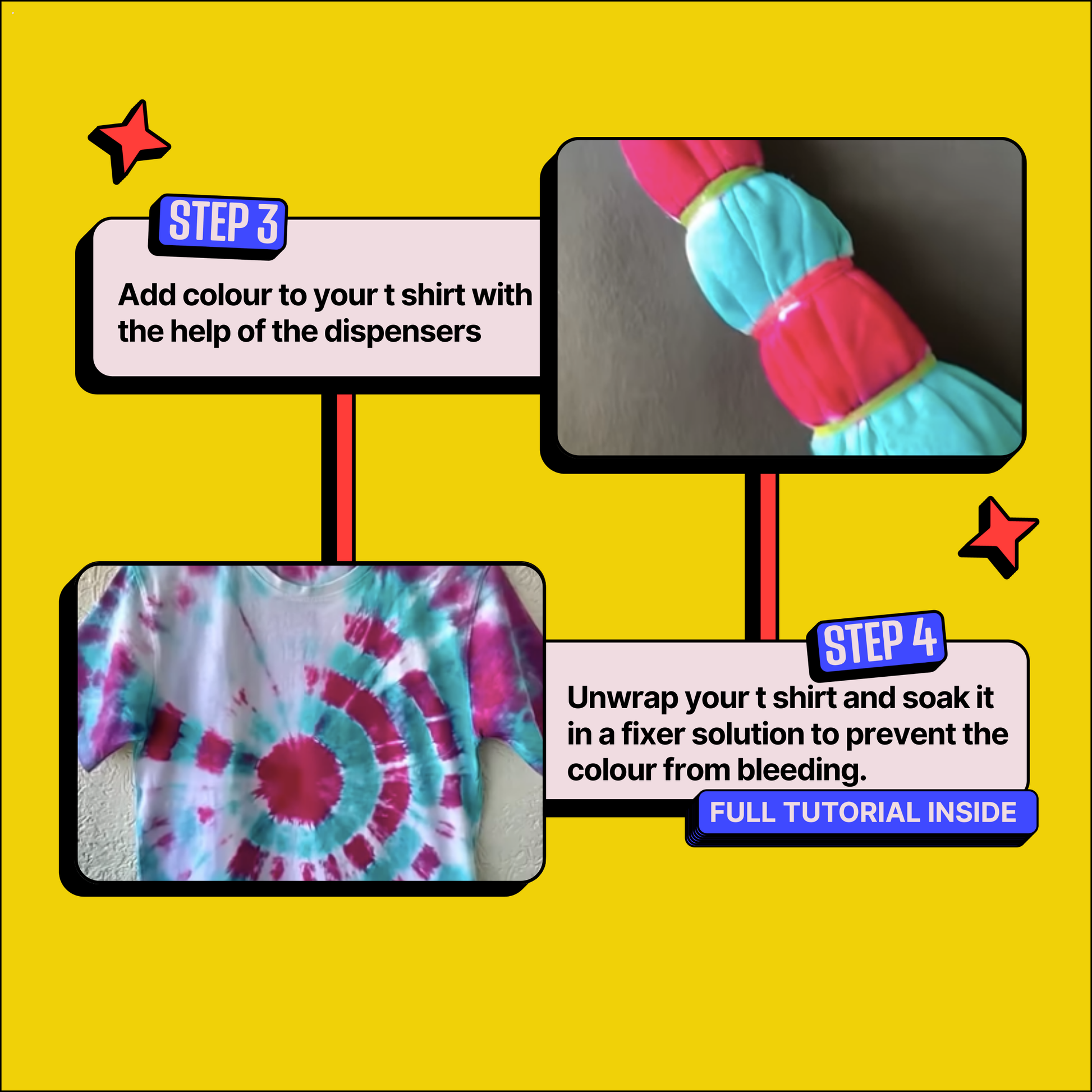 DIY T-Shirt Tie & Dye Kit