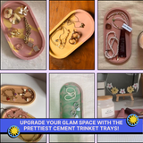 DIY Cement Trinket Tray Kit