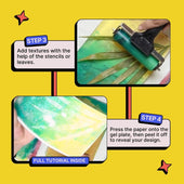 DIY Gel Plate Monoprinting Kit