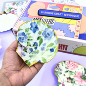COMBO : DIY Shell Candle Kit & DIY Decoupage Shells Kit