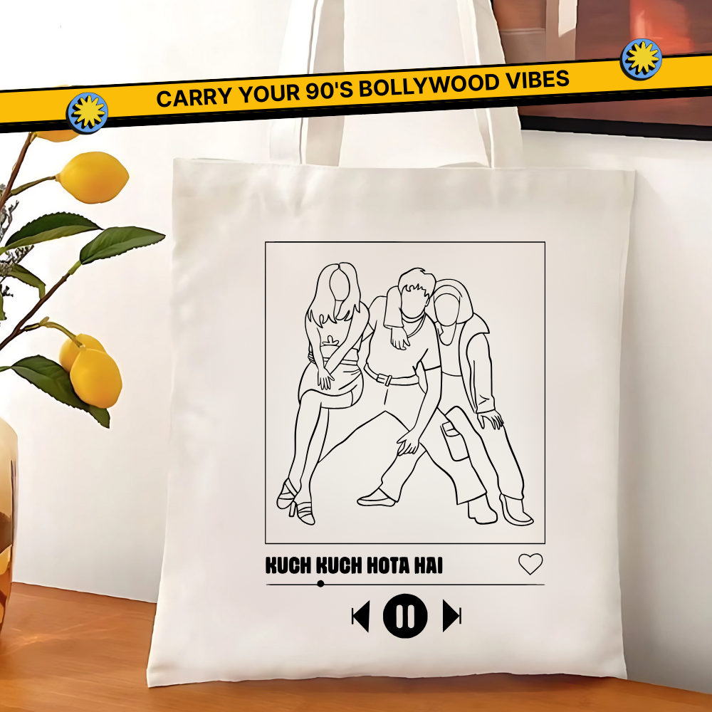 DIY Tote Bag Painting Kit -  Kuch Kuch Hota Hai