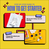DIY Tote Bag Painting Kit -  Kuch Kuch Hota Hai