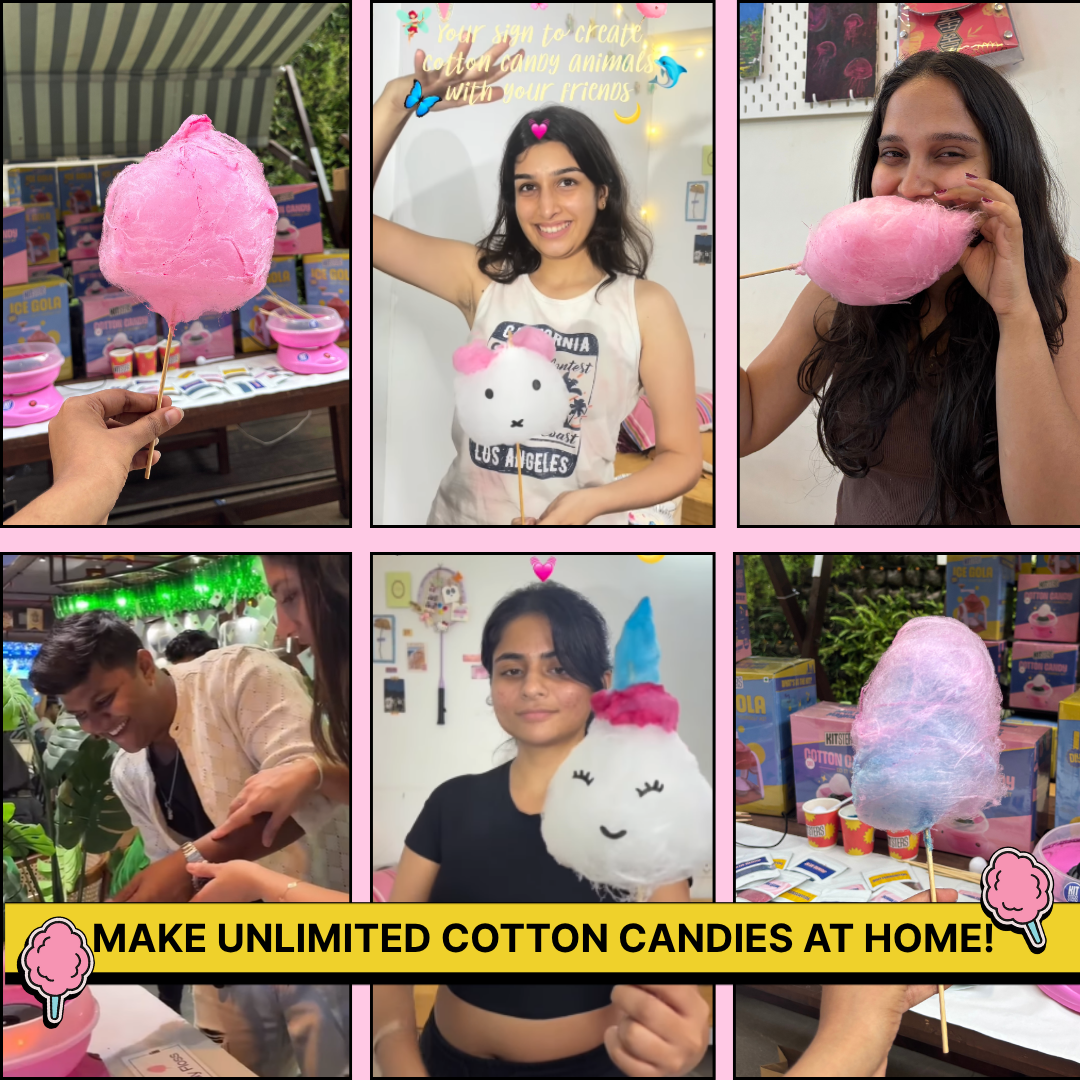 COMBO: DIY Ice Gola Kit & DIY Cotton Candy Kit