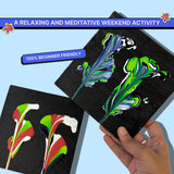 COMBO : DIY Fluid Wheel Art Kit & DIY Fluid String Art Kit