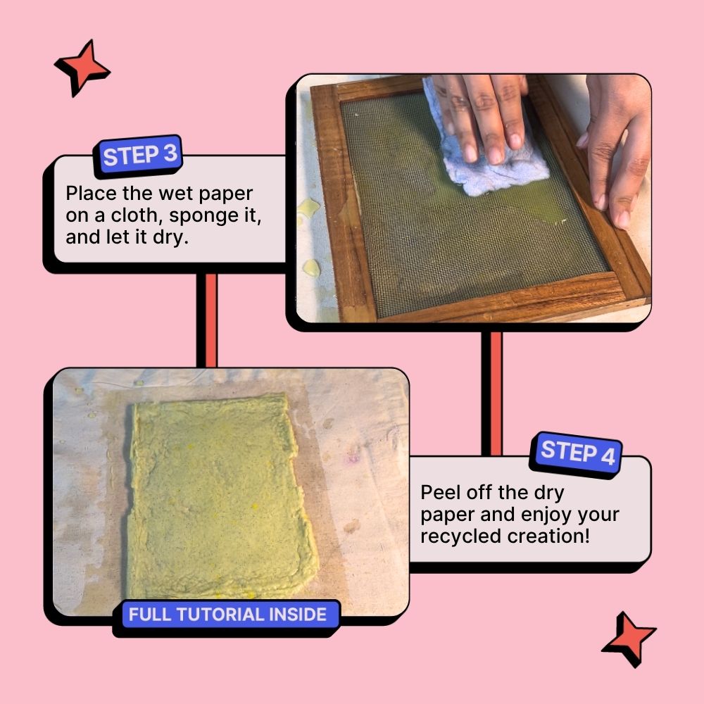 DIY Handmade Paper Kit
