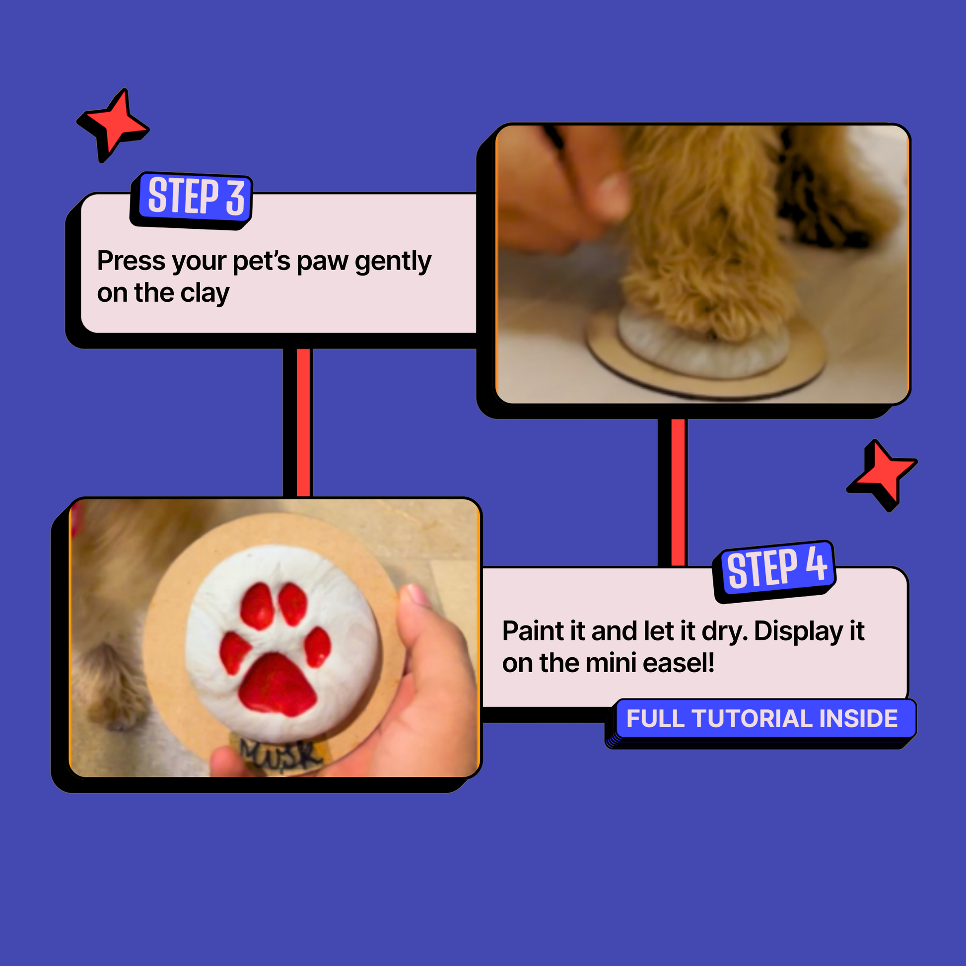 DIY Paw Printing Kit
