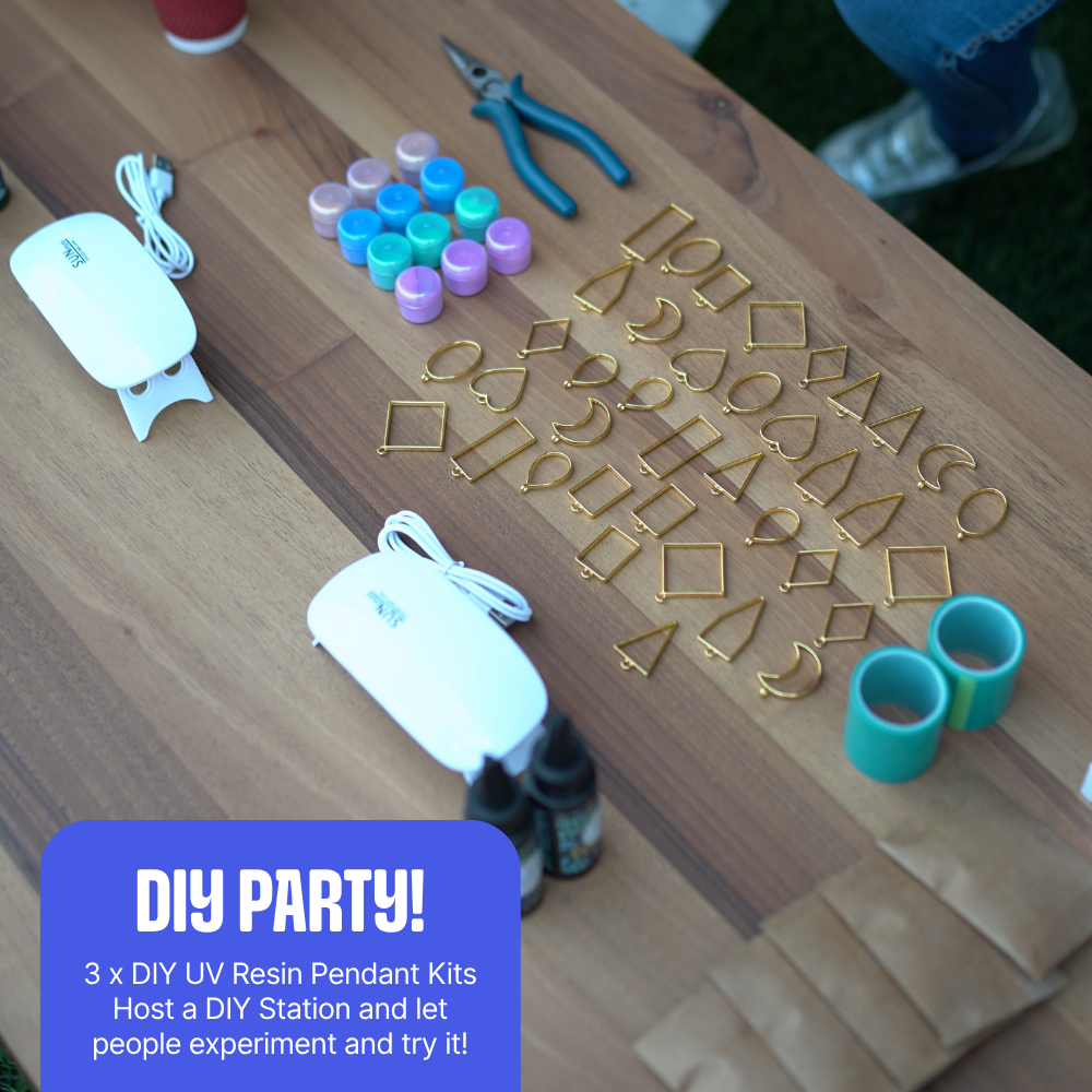 DIY UV Resin Pendant Kit