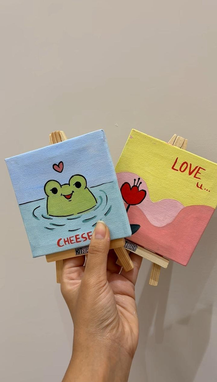 DIY Mini Painting Kit — made by a Kitsters maker