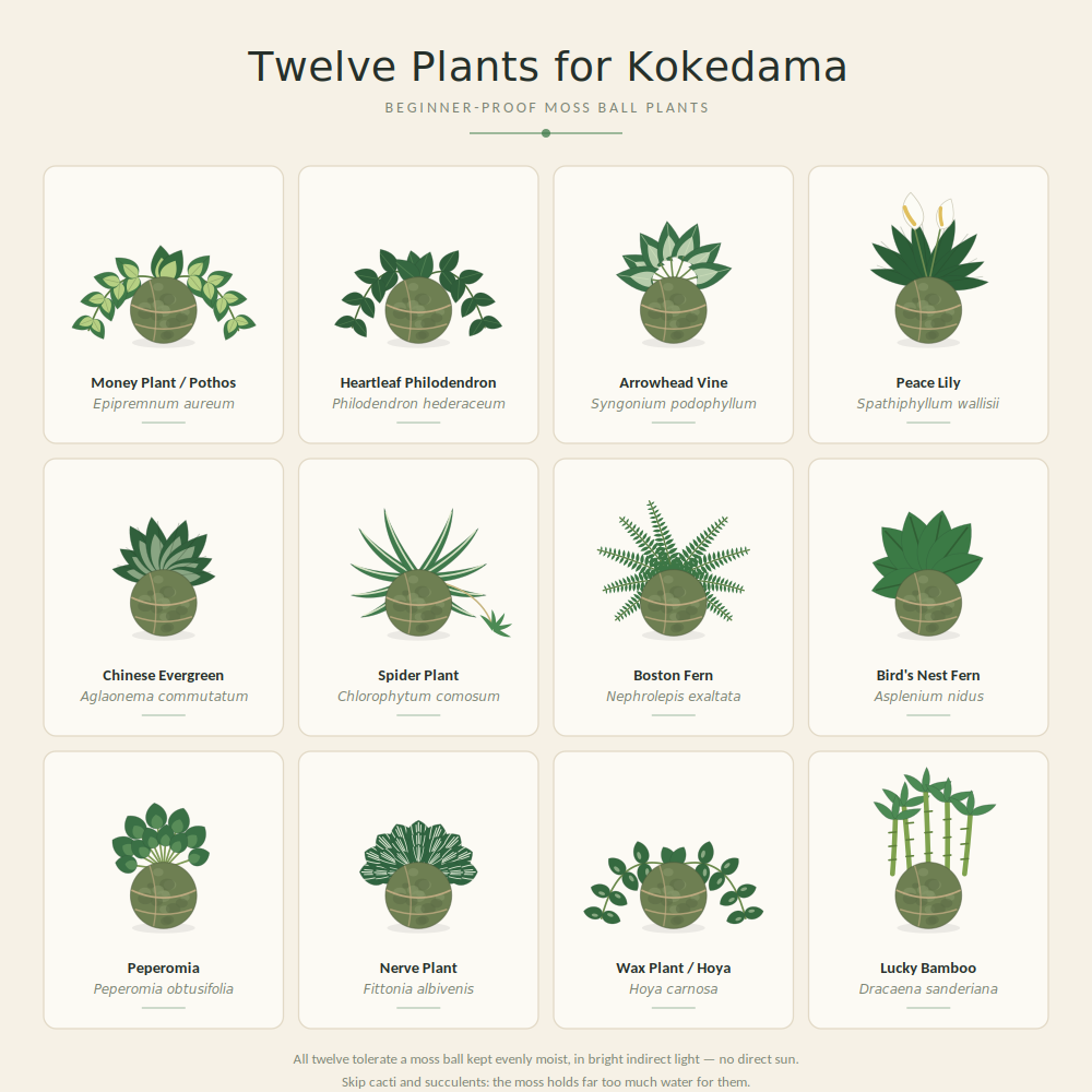DIY Japanese Kokedama Kit