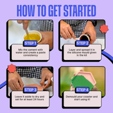 COMBO : DIY Cement Trinket Tray Kit & DIY Cement Coaster Kit