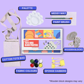 DIY Block Printing Kit (Tote Bag)