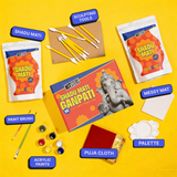COMBO: DIY Shadu Mati Ganpati Kit + DIY Diya Decoration Kit