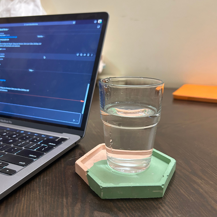 DIY Cement Coaster Kit — made by a Kitsters maker