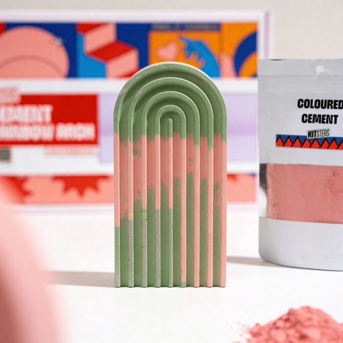 DIY Cement Rainbow Arch Kit — made by a Kitsters maker