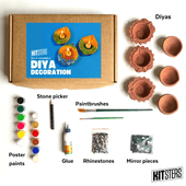 DIY Diya Decoration Kit
