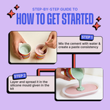 DIY Cement Trinket Tray Kit