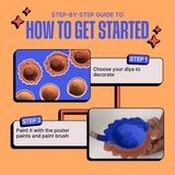 DIY Diya Decoration Kit