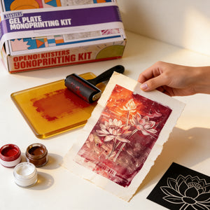 DIY Gel Plate Monoprinting Kit