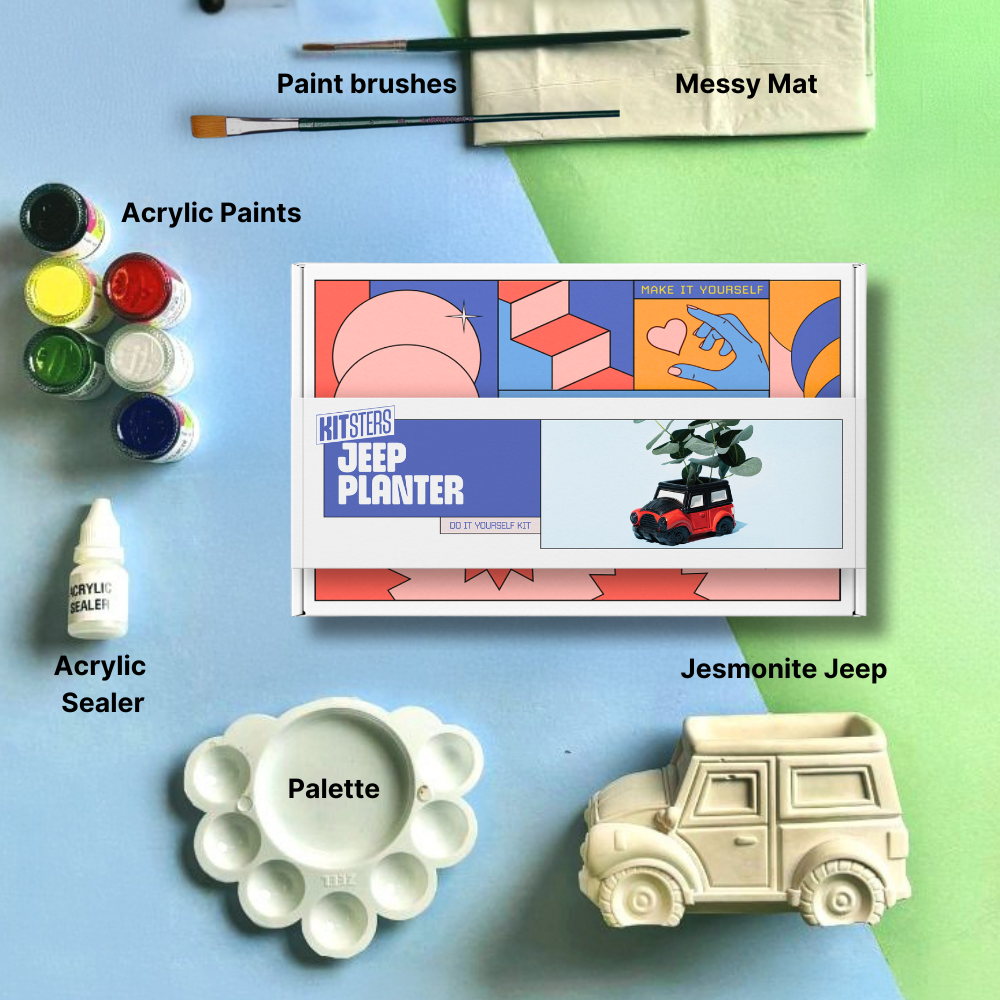 DIY Jeep Planter Kit