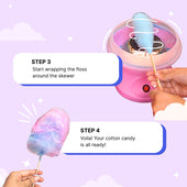 DIY Cotton Candy Kit, Kitsters, things to do with your boyfriend, unique gift ideas, return gift ideas, birthday return gift ideas, return gift for birthday, birthday gift for mother, DIY candy floss, glitter candy floss, homemade cotton candy, sugar floss kit, DIY carnival treats, how to make cotton candy at home, DIY cotton candy kit for parties, homemade cotton candy machine kit, DIY flavored cotton candy kit, cotton candy making kit for kids and adults, nostalgic DIY cotton candy