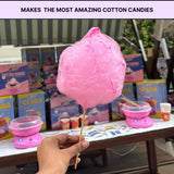 DIY Cotton Candy Kit, Kitsters, things to do with your boyfriend, unique gift ideas, return gift ideas, birthday return gift ideas, return gift for birthday, birthday gift for mother, DIY candy floss, glitter candy floss, homemade cotton candy, sugar floss kit, DIY carnival treats, how to make cotton candy at home, DIY cotton candy kit for parties, homemade cotton candy machine kit, DIY flavored cotton candy kit, cotton candy making kit for kids and adults, nostalgic DIY cotton candy