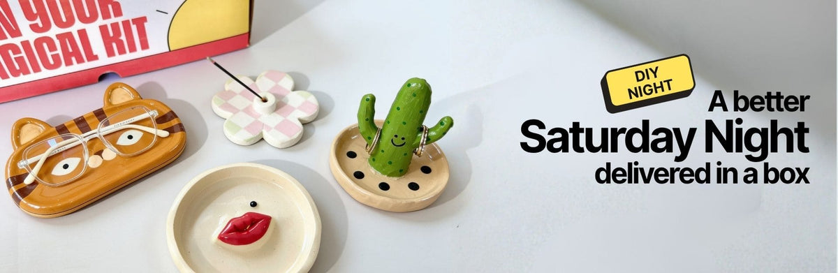 A better Saturday night, delivered in a box: DIY Clay Sculpting Kit