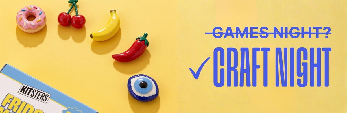 Games night? Craft night: DIY Fridge Magnet Kit