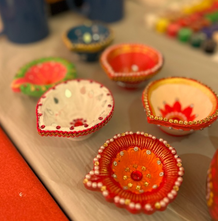 COMBO: DIY Shadu Mati Ganpati Kit + DIY Diya Decoration Kit — made by a Kitsters maker