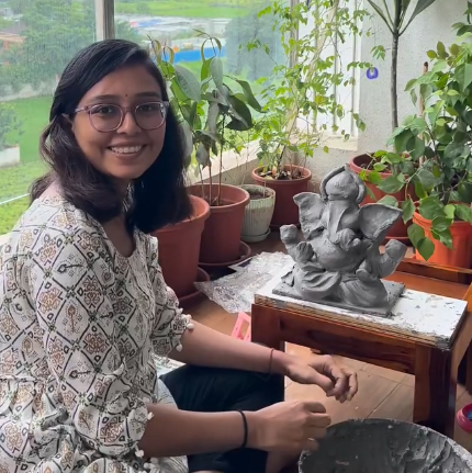 DIY Shadu Mati Ganpati Kit — made by a Kitsters maker